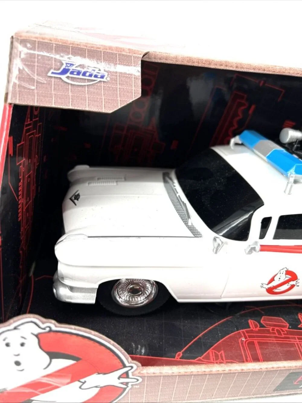 Ghostbusters Ecto-1 RC Remote Control Car Jada Cadillac Hollywood Rides